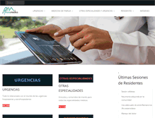 Tablet Screenshot of praxismedica.org