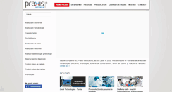Desktop Screenshot of praxismedica.ro